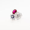 Multi Color Flower Ring