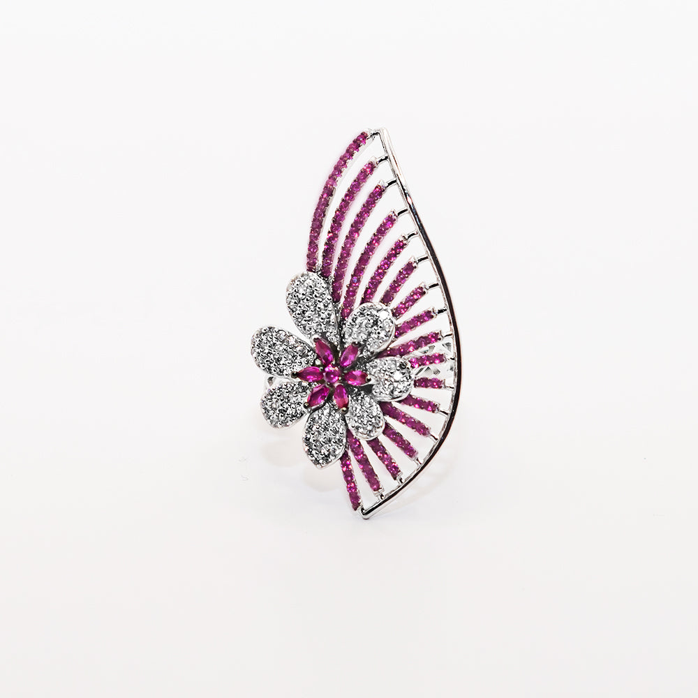 Flower Statement Ring