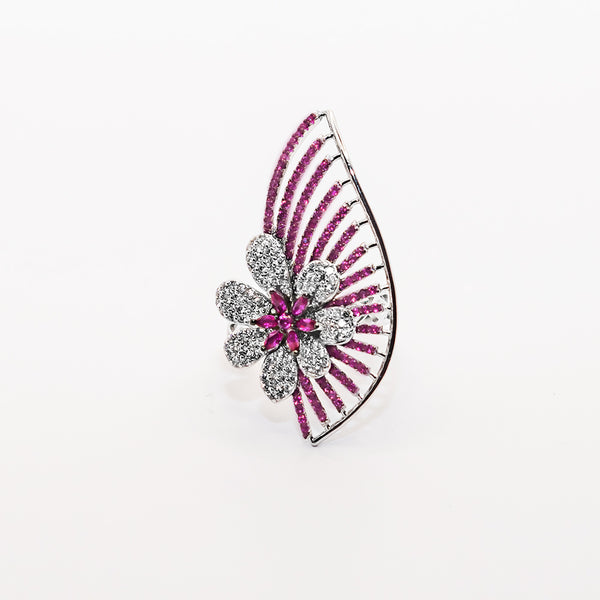 Flower Statement Ring