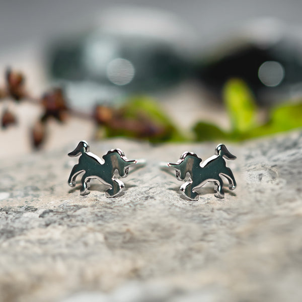 Unicorn Stud Earrings