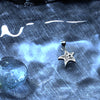 CZ Studded Star Pendant Chain