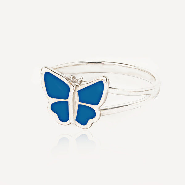 Trendy Multicolor Butterfly Ring