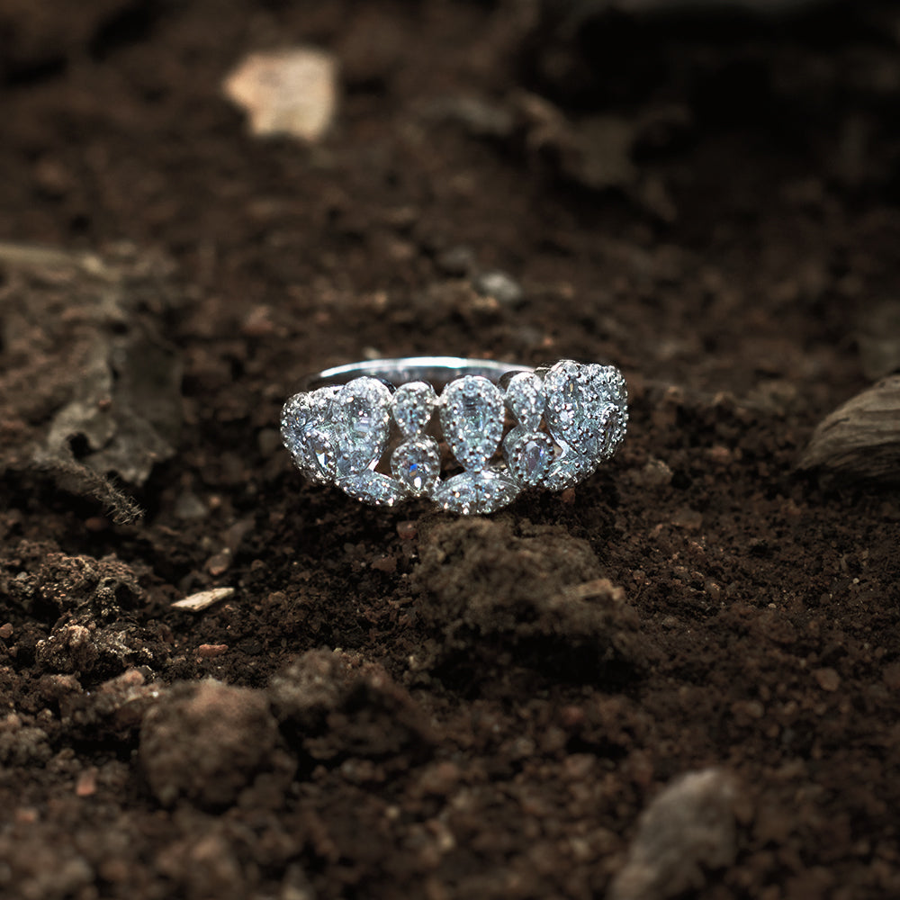 Dazzling Zircon Fashion Ring