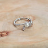 Sparkly Zircon Fish Ring