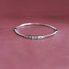 Baguette Cut Zirconia Bangle