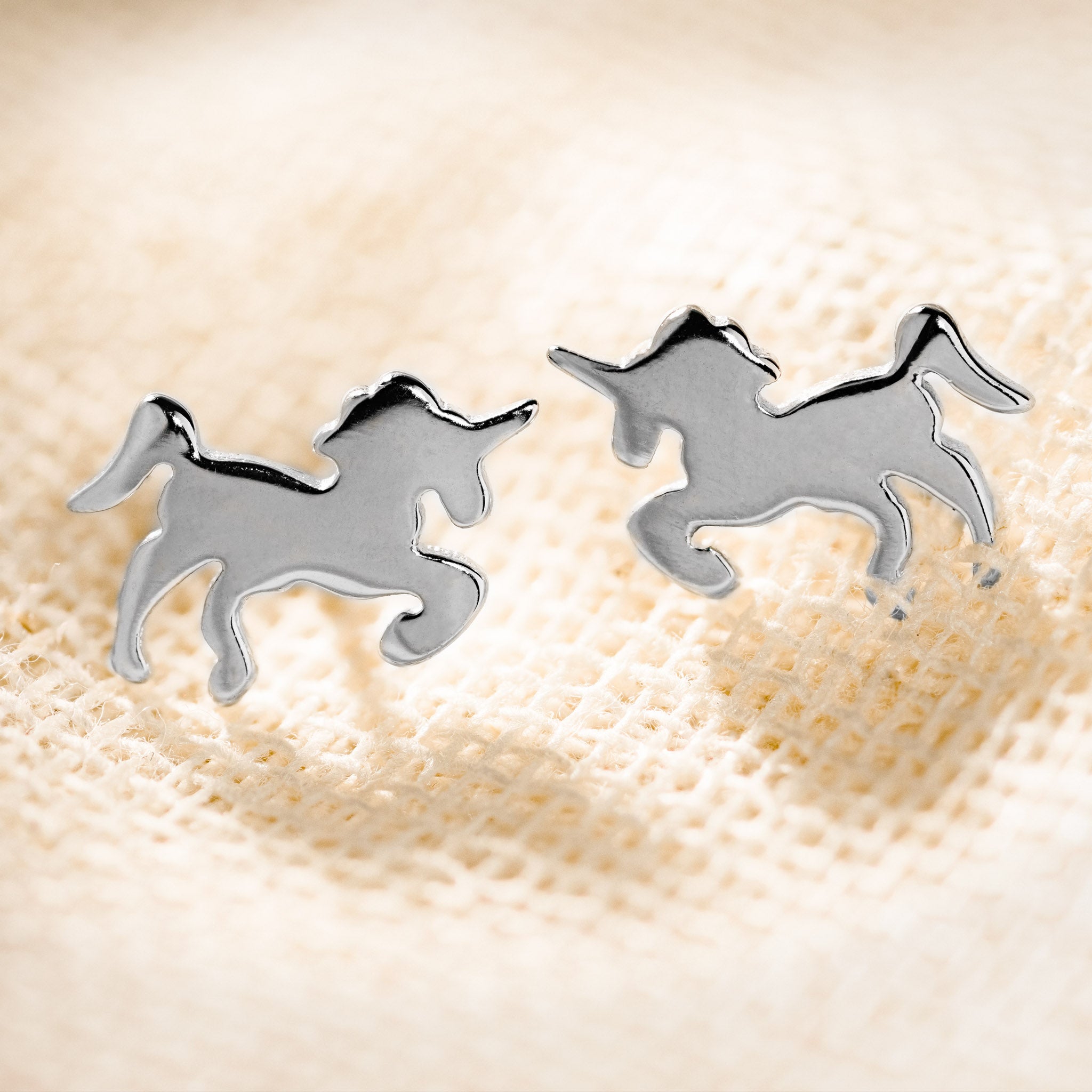 Unicorn Stud Earrings