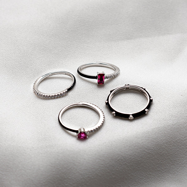 Dainty Stackable Ring Set