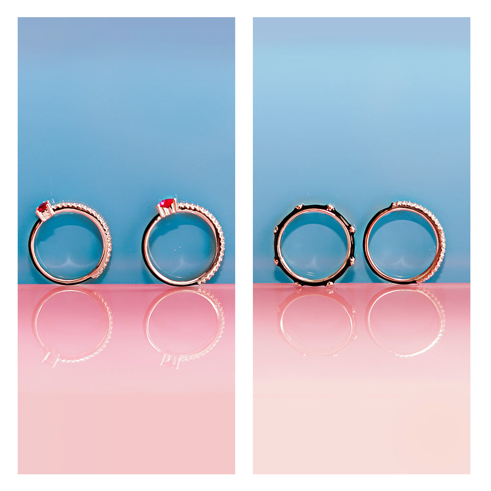 Dainty Stackable Ring Set