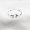 Moon and Star Cuff Bangle