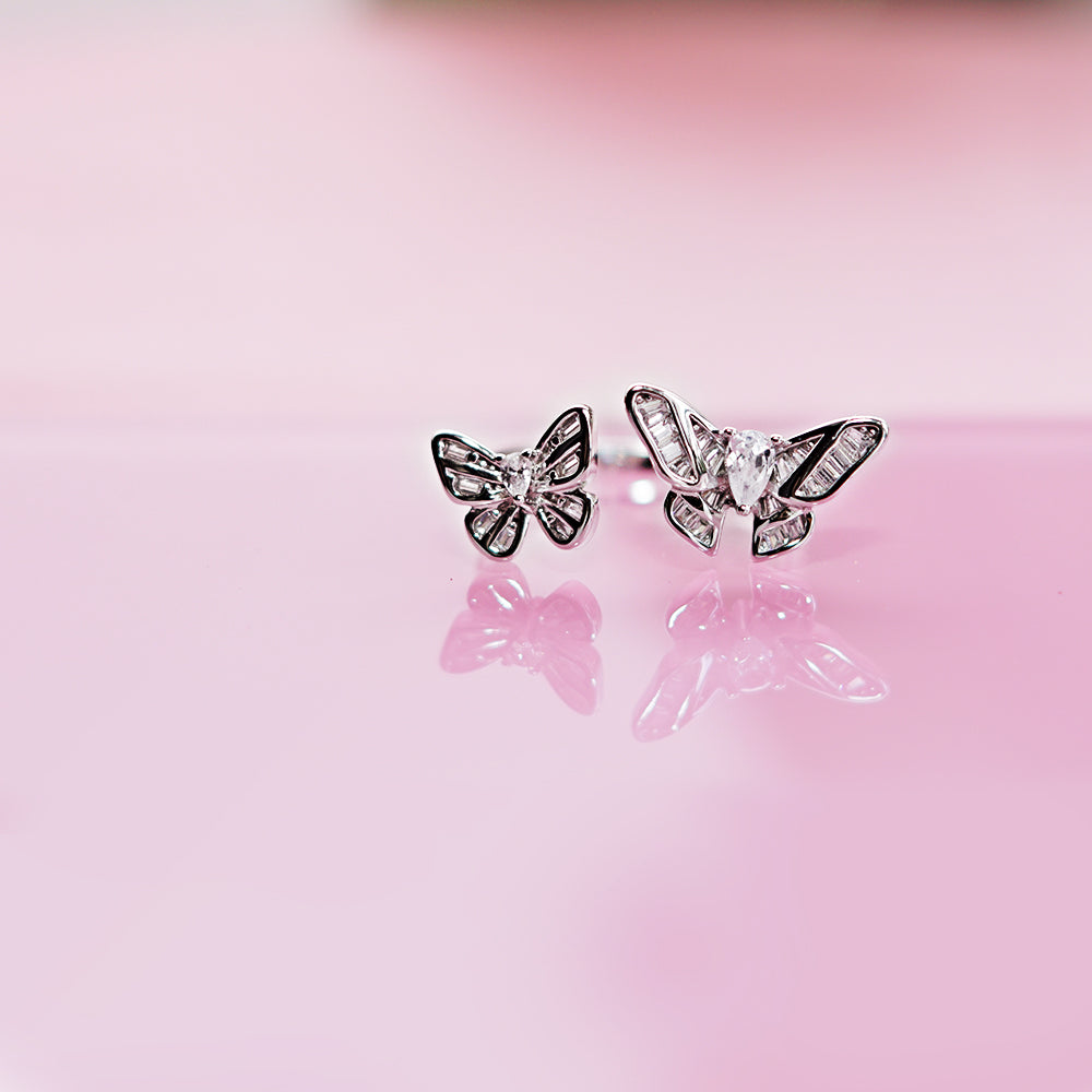 Double Butterfly Ring