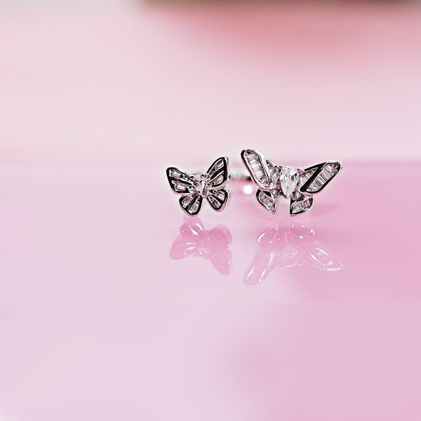 Double Butterfly Ring