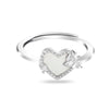 Lovebird Heart Ring