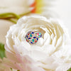 Multicolor Flower Finger Band Ring