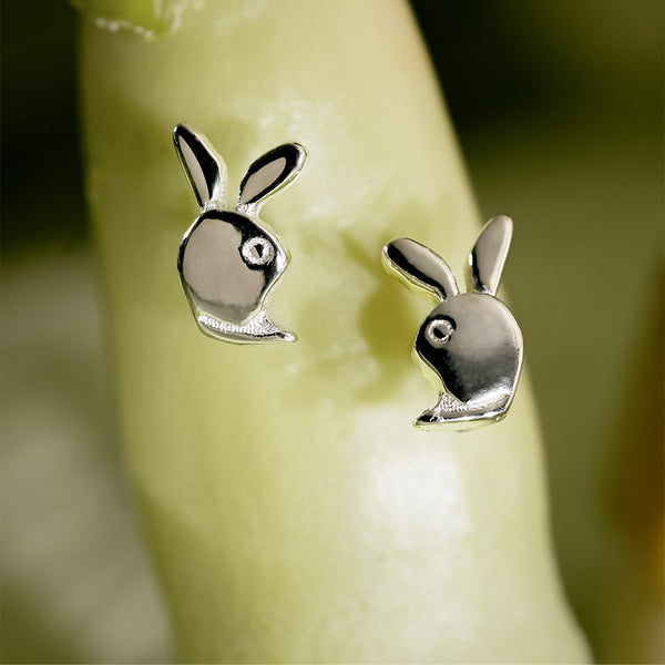 Charming Rabbit Stud Earrings