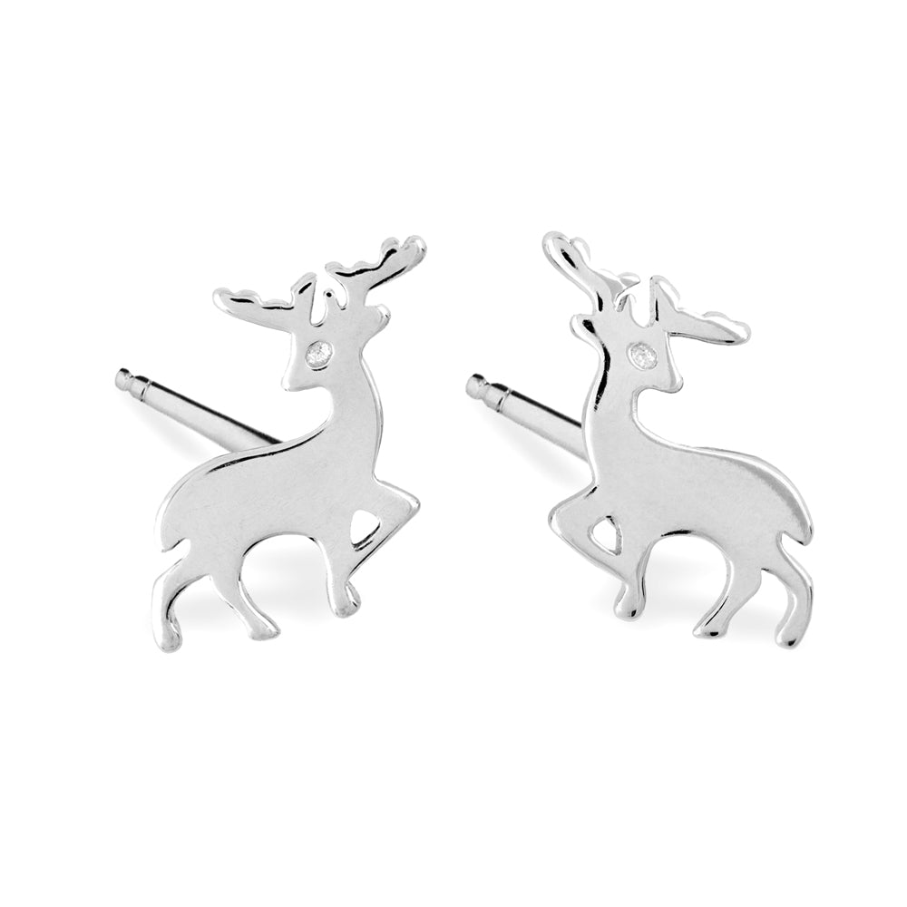 Reindeer Stud Earrings