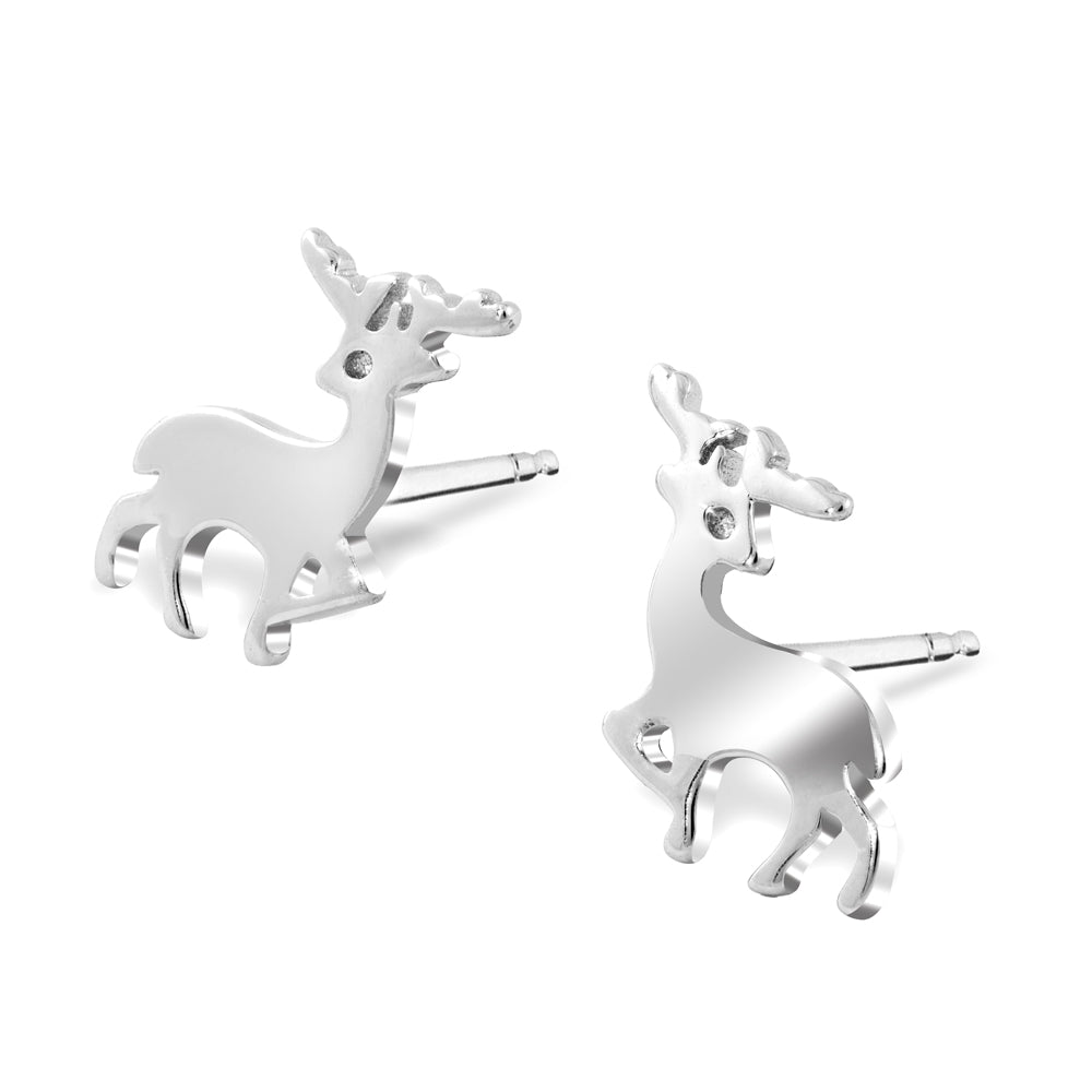 Reindeer Stud Earrings