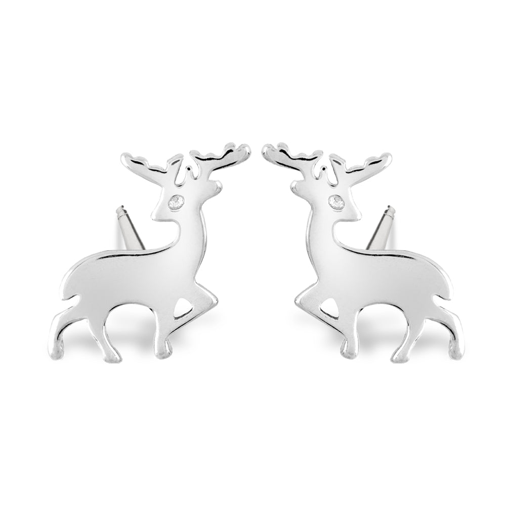 Reindeer Stud Earrings