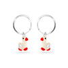 Cute Hen Drop Earrings